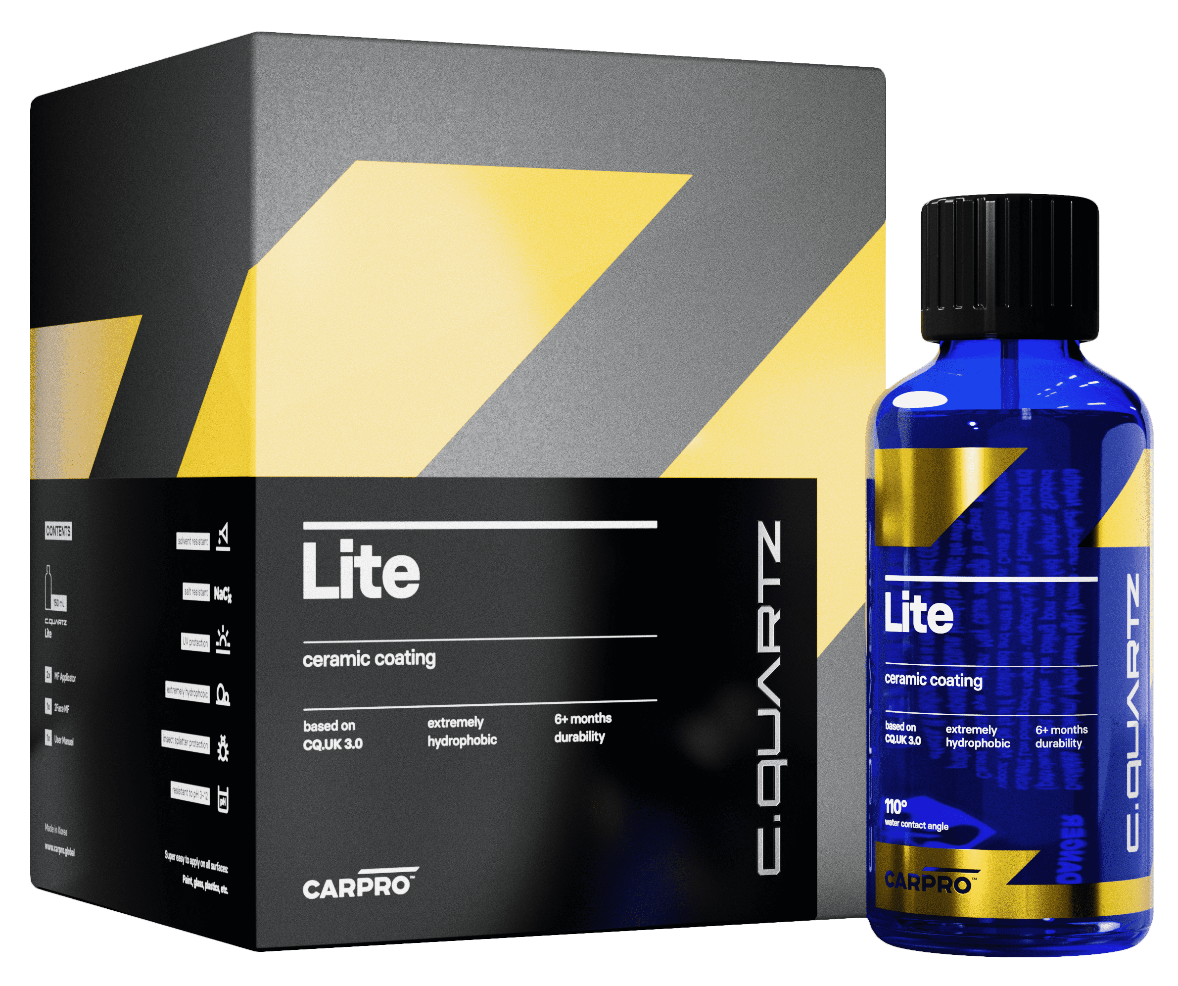 CarPro CQuartz Lite Kit 150 ml
