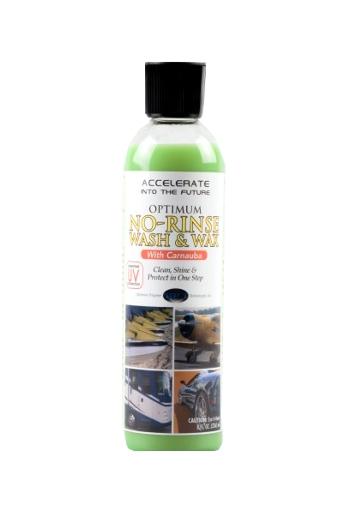 Optimum No Rinse Wash and Wax 236 ml