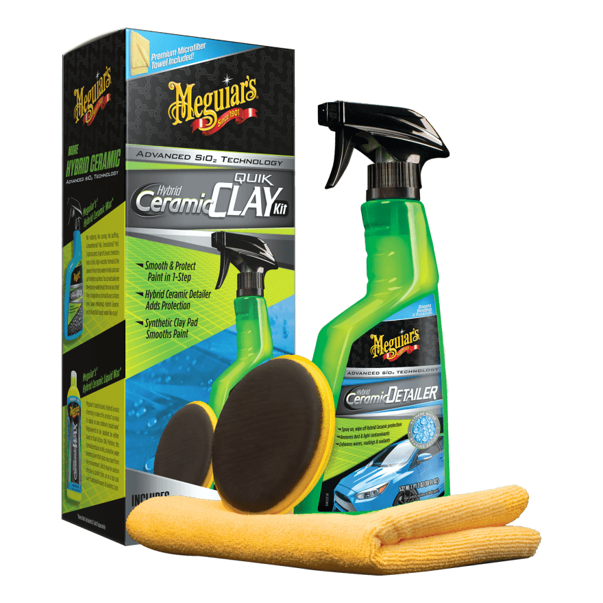 Meguiar's Hybrid Ceramic Quik Clay Kit 2/7