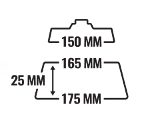 ADBL Roller Pad DA Cut 150 4/5