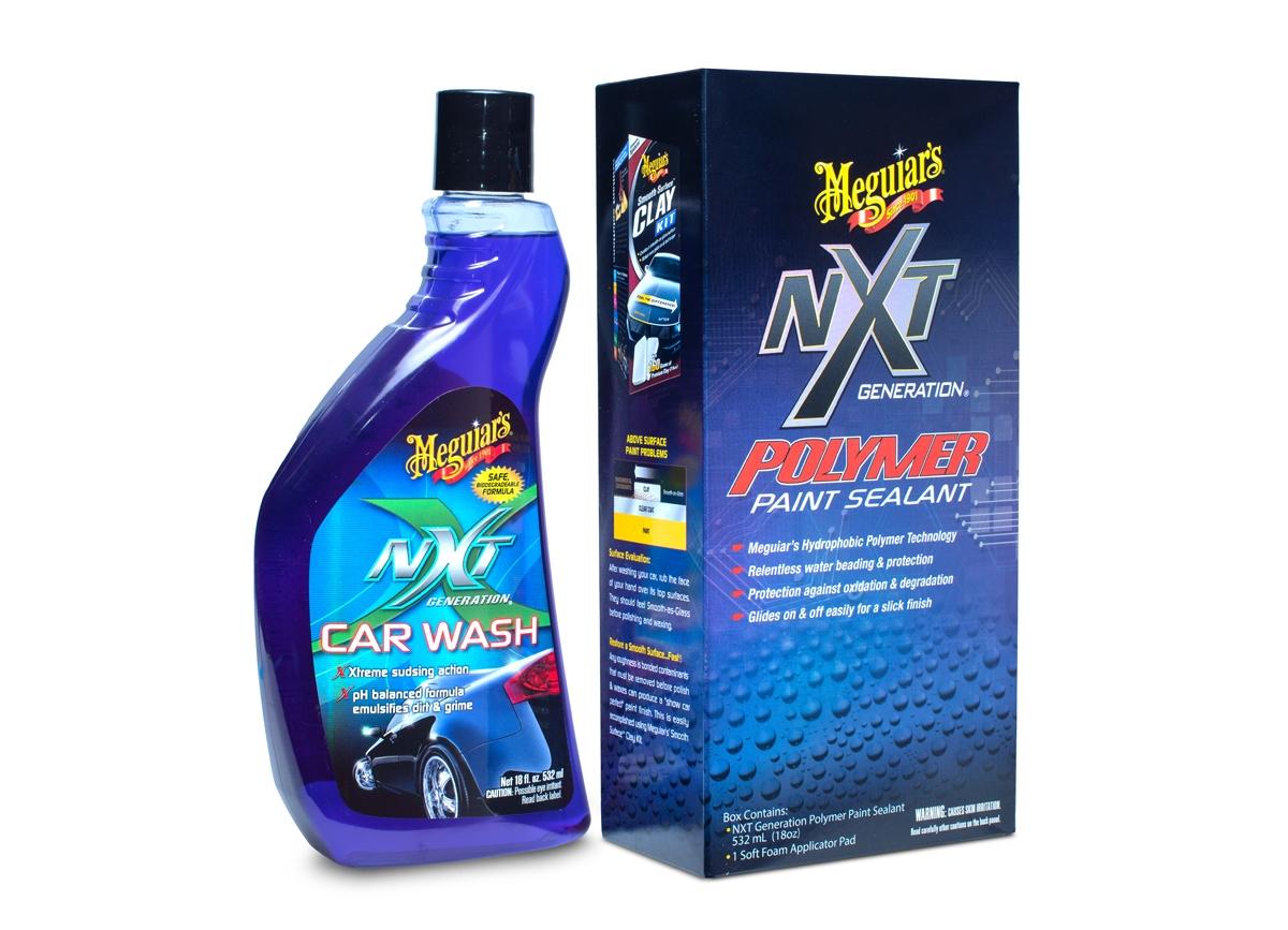 Meguiar's NXT Wash & Wax Kit 1/4