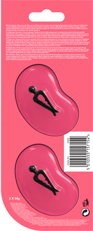 Jelly Belly Duo Vent Tutti Frutti 2/4