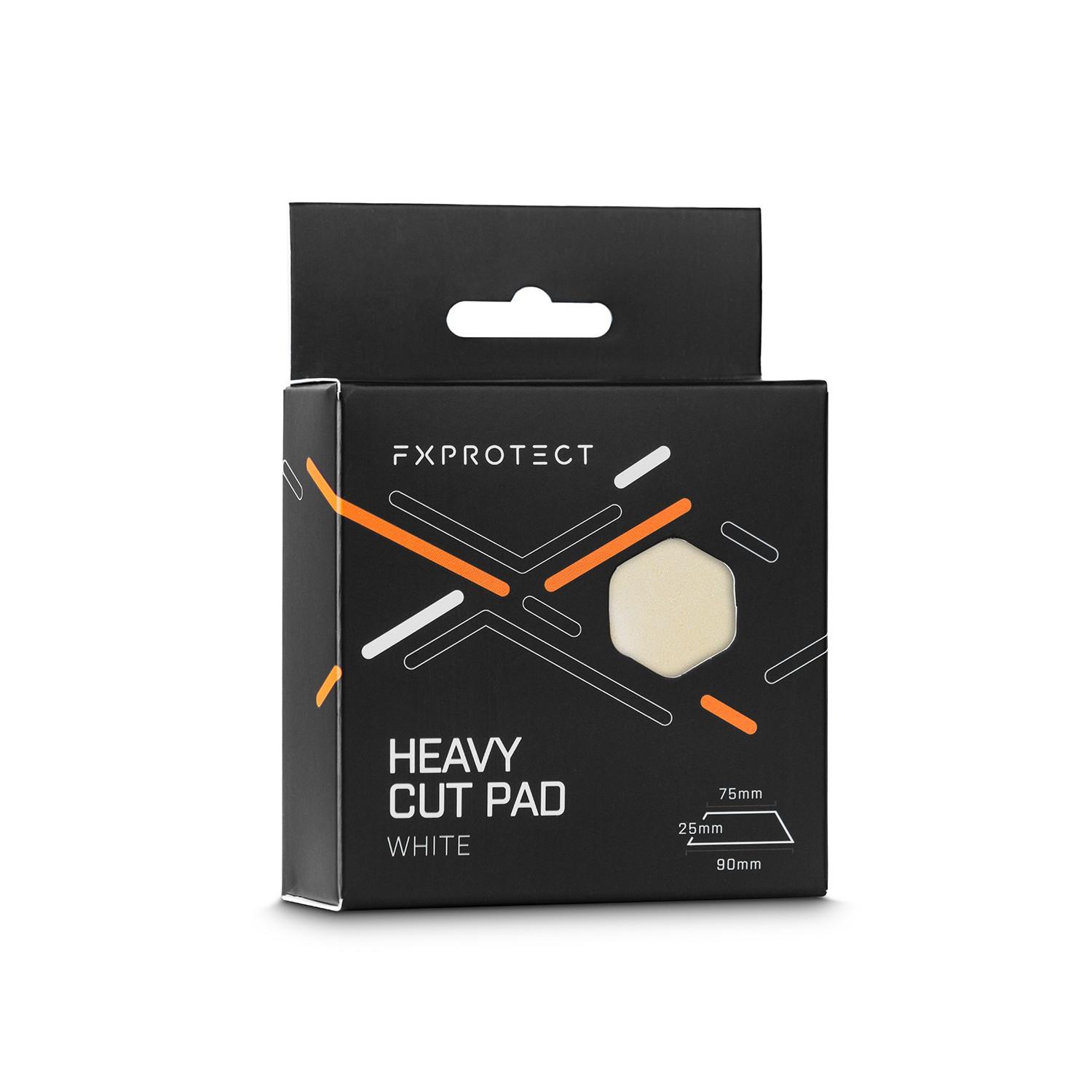 FX Protect Heavy Cut Pad White 75/90 mm