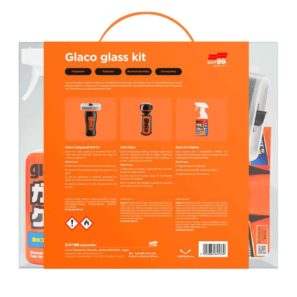 Soft99 Glaco Glass Kit 2/3