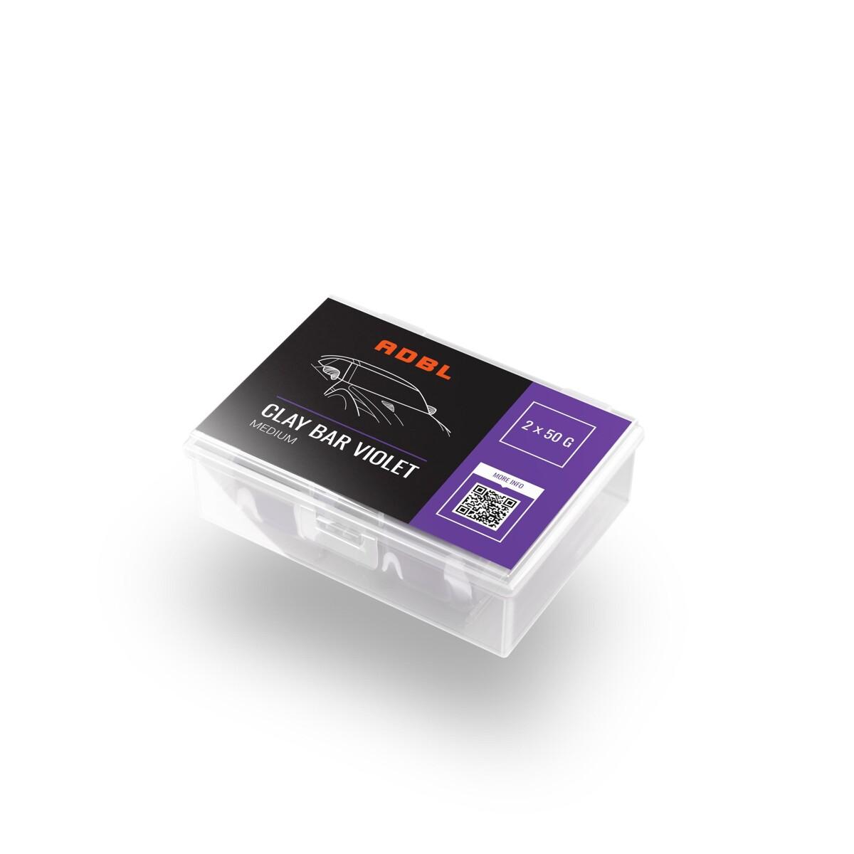 ADBL Clay Bar Violet 2x50 g 4/5