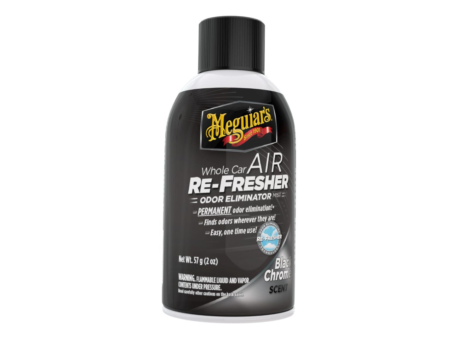 Meguiar's Air Re-Fresher Odor Eliminator - Black Chrome Scent 57 g