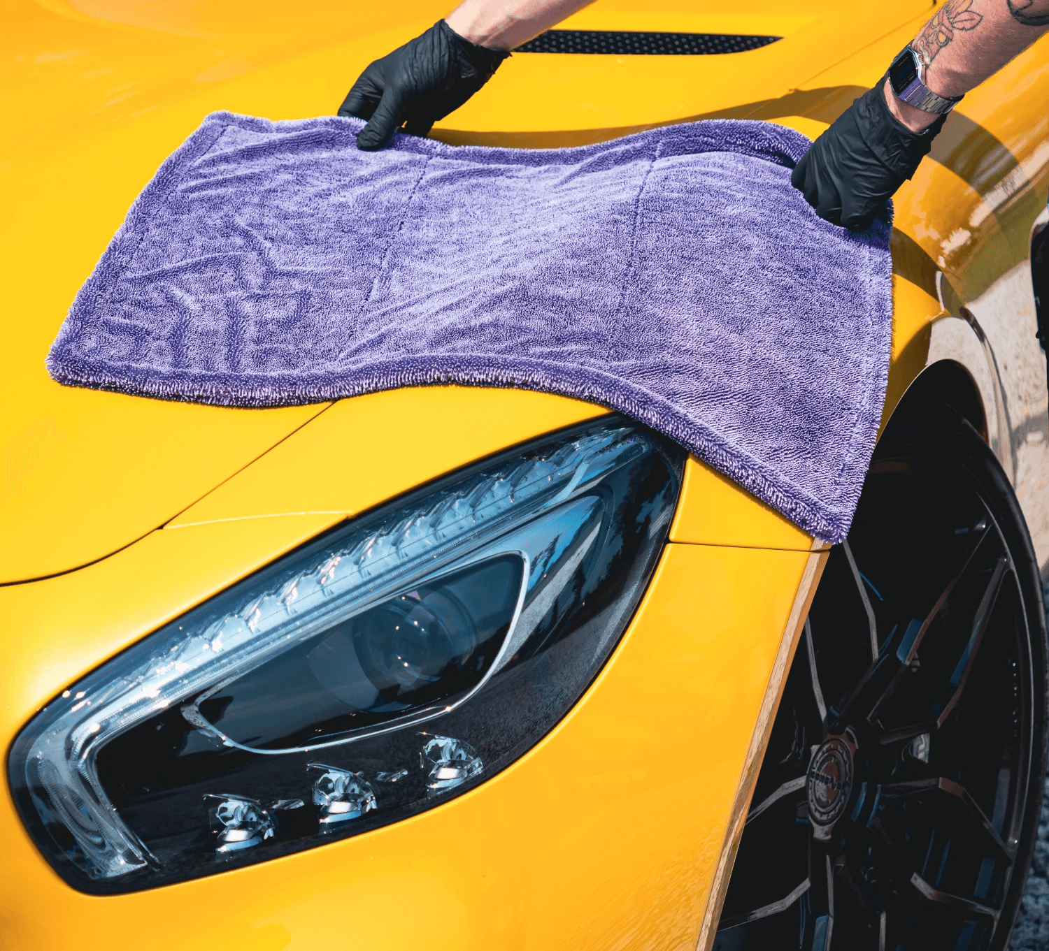 Monster Shine Bahamuth Double Twist Drying Towel 1200 GSM 70 x 80 cm 3/4