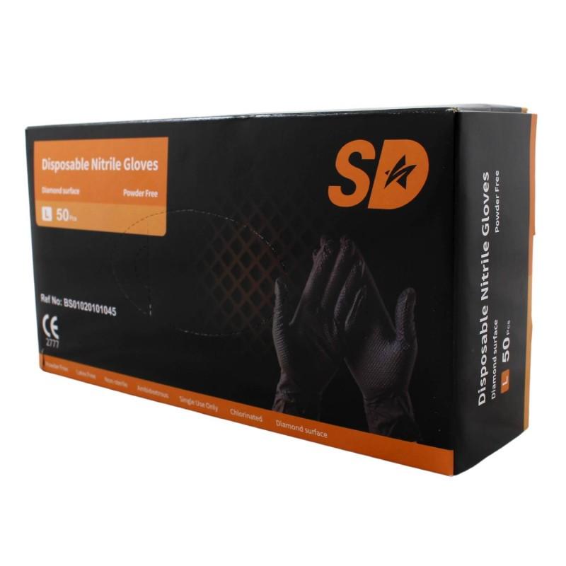 Nitrilové rukavice SD Grip - 50 ks, veľkosť S 1/3