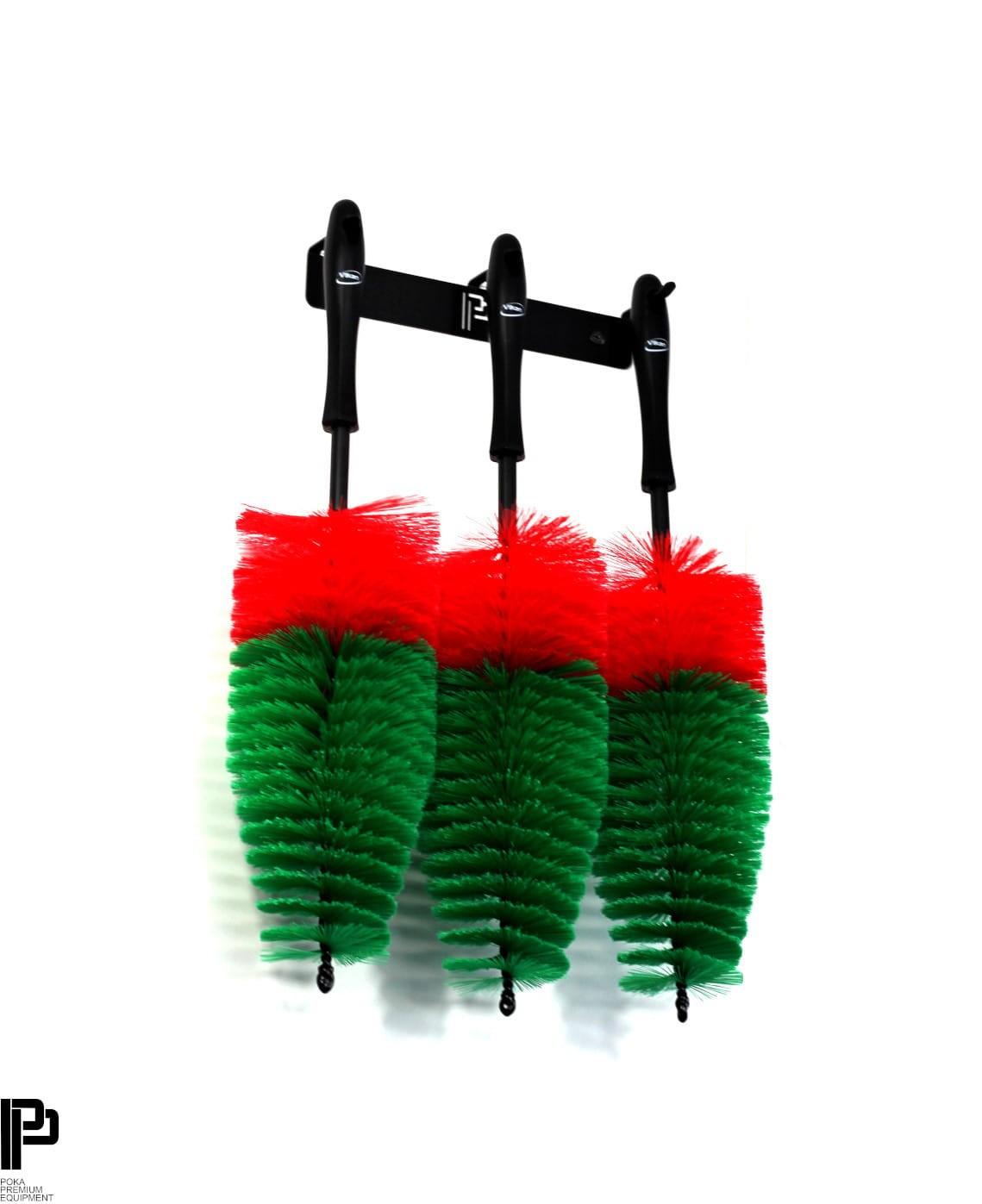 Poka Premium Brush Holder - 3 handles - Vešiak na kefy 3/4